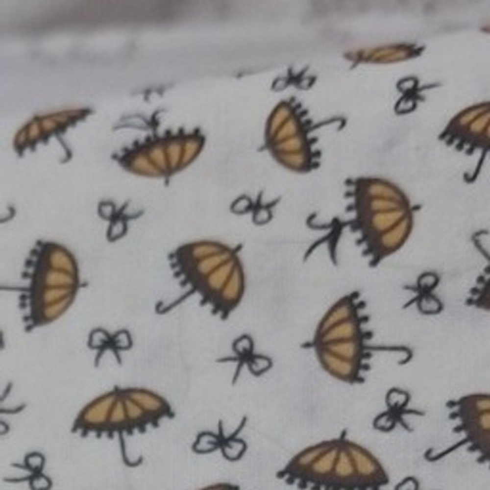 Aunt Grace Fabric 1 Yard x‎ 44" Anniversary Collection Umbrella Print
